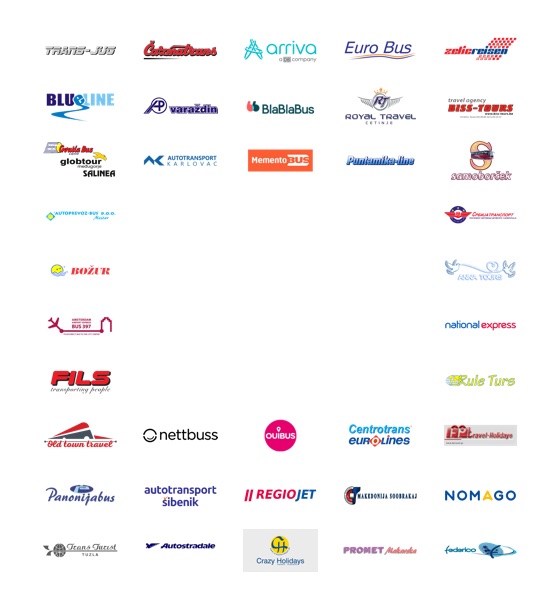 Logos of partner companies